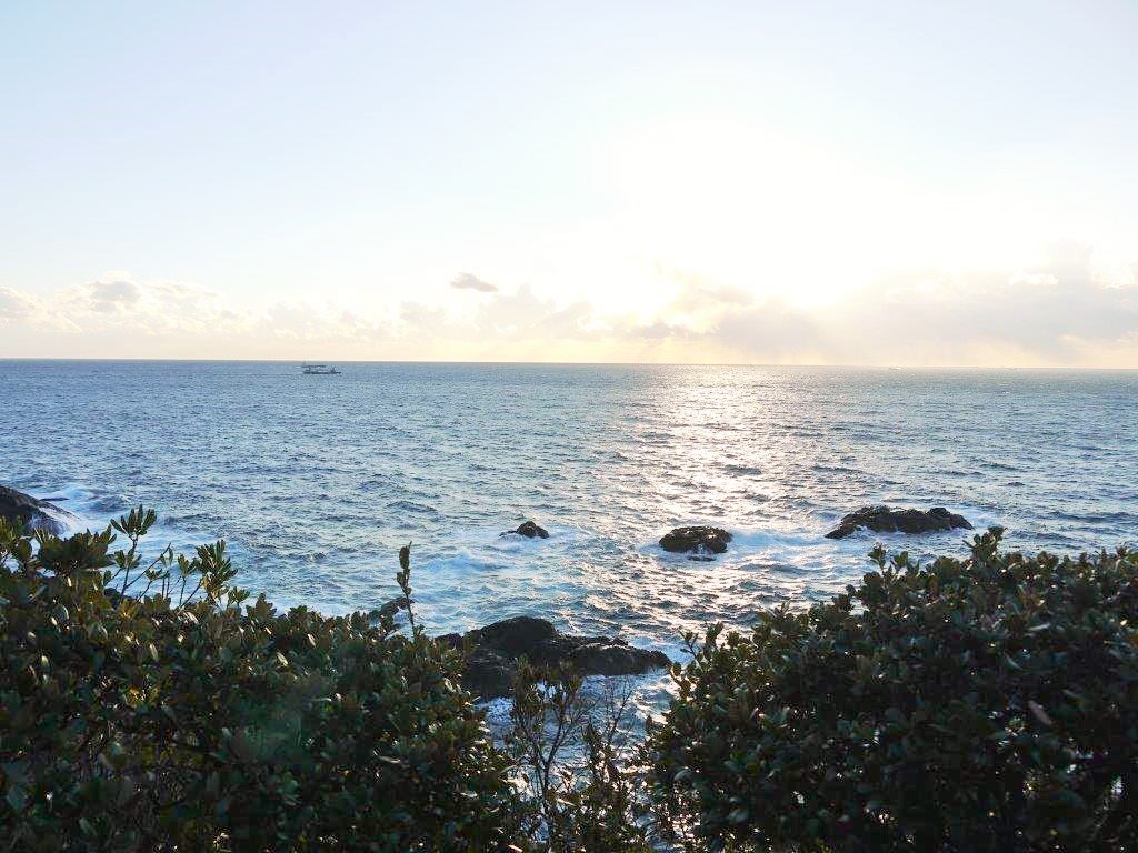 潮岬の鯨山見