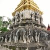 【タイ】象が支えてる！チェンマイ最古の寺院ワット・チェン・マン