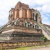 【タイ】まさに巨大遺跡！ワット チェーディ・ルアンの崩壊した仏塔